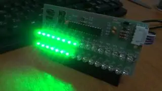 Dual Channel VU Meter with 16 LED