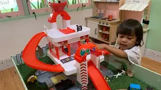 Keren! Rumah Pemadam Kebakaran Ada Liftnya 😍| Wuffy Space Yogyakarta #pemadamkebakaran #firefighter