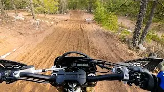 First time on Arlanda MC track | YAMAHA WR450F 2024 | Swedish Enduro