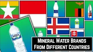 Mineral Water Brands From Different Countries | @moviestudiodata