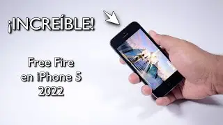 INCREÍBLE 😱 ¿se puede JUGAR Free Fire en un iPhone 5 en 2023? 😎 ¿VALE la PENA? - RUBEN TECH !