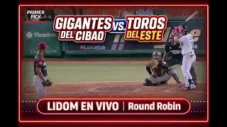 LIDOM EN VIVO: GIGANTES Consigue su Primera Victoria en el ROUND ROBIN
