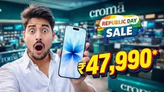 iPhone 17 @ ₹47,990? 🤯 Croma Republic Day Sale 2026 REVEALED!