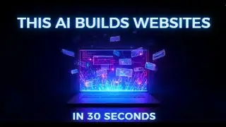 THIS AI BUILDS WEBSITES IN SECONDS!