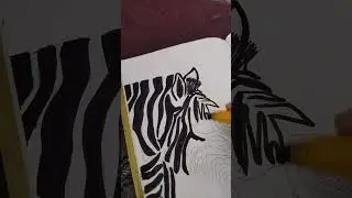 zebra എങ്കിൽ zebra!!🤢🤧#ownvoice #drawing #zebra #dailyvlog #freetime #shorts #home #viralshorts