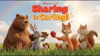 &ldquo;Sharing Is Caring Song 🌈 | A Heartwarming Pixar-Style Kids Video About Kindness & Friendship&rdquo;