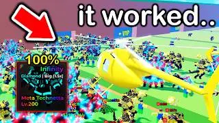 EXPOSING SECRETS For 100% INFINITY BRAINROTS in Escape Tsunami For Brainrots