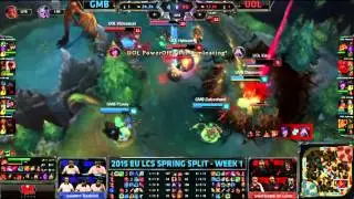 Best Moments of EU LCS 2015 Spring Week 1