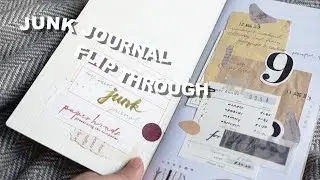 JUNK JOURNAL FLIP THROUGH | Traveler Notebook