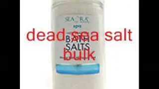 daed sea salt bulk