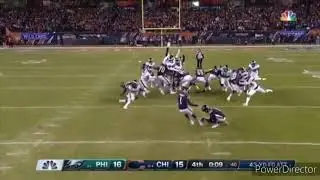 Cody Parkey Missed 43 Yard Field Goal | 2018 NFC Wild Card