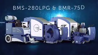 Blastrac BMR-75D & BMS-280LPG