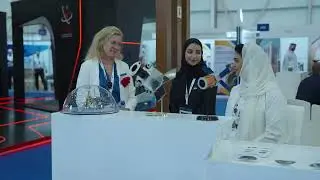 UAE Space Pavilion at the 7th Bahrain International Airshow 2024