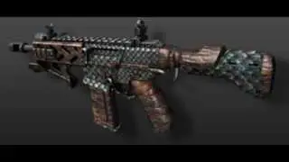 Bo2-Dragon Camo! (Black Ops 2 Camo DLC Dragon)