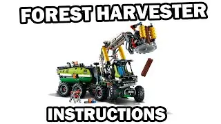 LEGO INSTRUCTIONS - FOREST HARVESTER - TECHNIC - LEGO SET 42080