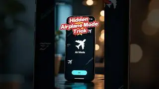 Hidden Airplane Mode Tricks ❌ #AirplaneMode #PhoneHacks #BatteryLifeTips #TechTips2025 #MobileHacks