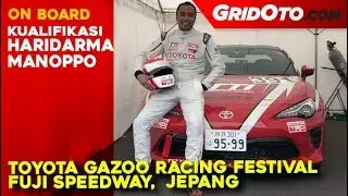 On Board Video QTT Haridarma Manoppo, Toyota Gazoo Racing Festival, Jepang