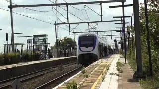 Treinen op station Nieuw Vennep, 29-8-14!