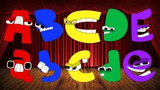 ABC Song Triple Chorus for Kids | A&ndash;Z Alphabet Characters | Uppercase & Lowercase Sing Along