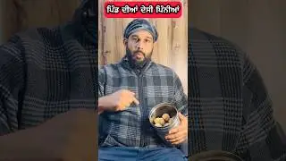 ਪਿੰਡ ਦੀਆਂ ਦੇਸੀ ਪਿੰਨੀਆਂ #punjabifood  #shortsfeed