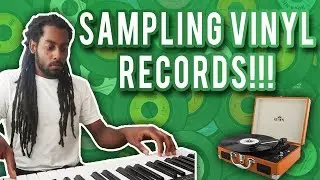 Making a Beat Sampling VINYL RECORDS | Making a Trap Beat in Logic Pro X From Scratch