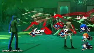 persona 3 remake - first boss beaten on LVL11
