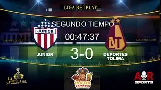 FINAL IDA LIGA BETPLAY II 2025 - ATLETICO JUNIOR VS DEPORTES TOLIMA