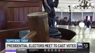 Presidential electors to meet to cast votes