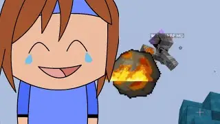 Er springt einfach in den Tod!  ☆ Minecraft: Bedwars