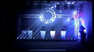 4 head LED Pixel Beam MOving Bar Light