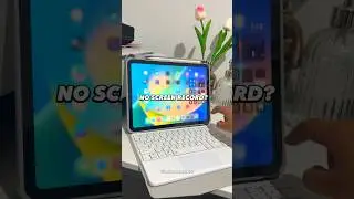 How to add screen record on your IPAD? #advancetech08 #screenrecord