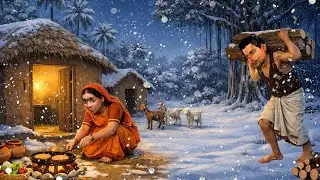 कड़कड़ाती ठंड का कहर | गरीब आदमी का संघर्ष | Thand Ki Kahani | Emotional Hindi Moral Story