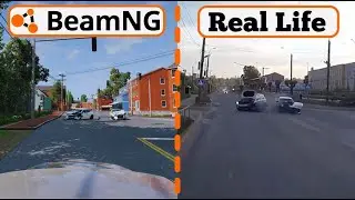 Accident based on Real Life Incident | Realistic car crash simulation | BeamNG