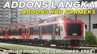GAS DOWNLOAD ! Share & Review Addons KRD Prameks Jogja - Kutoarjo | Trainz Simulator Android