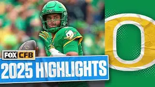 Dante Moore 2025 Oregon Ducks Season Highlights 🏈 FOX College Football