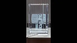 Kentucky Bourbon Trail Engraved Inside Crystal 🥃 | xTool F2 Ultra UV