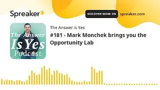 #181 - Mark Monchek brings you the Opportunity Lab (part 3 of 3)