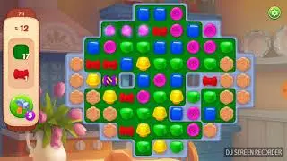 Homescapes 74 level walkthrough 74 уровень Прохождение  Без бустеров Without buster