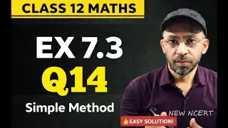 class 12 mathszy class ex 7.3 q14 | class 12 maths chapter 7 exercise 7.3 question 14