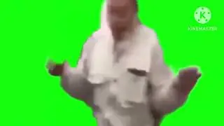 Man falling down the stairs, meme green screen ￼