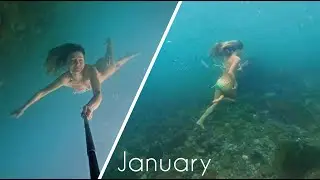 Наше первое холодное купание этой зимой