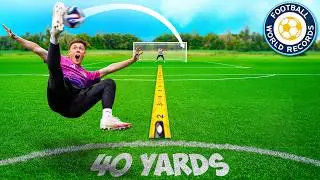I Broke Every Football World Record In 24 Hours!