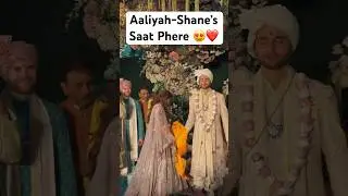Aaliyah Kashyap & Shane Gregoire&rsquo;s Saat Phere 😍🥹❤️ #shorts #aaliyah