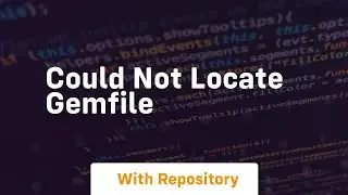 could not locate gemfile