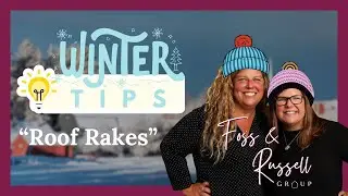 ❄️ WINTER TIPS - Roof Rakes 🏡 Don't let snow accumulate, protect your roof!