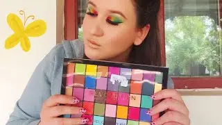 Testez paleta Maxi Reloaded Palette|Makeup Revolution| Makeup Tutorial