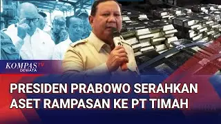 BREAKING NEWS - Presiden Prabowo Serahkan Aset Barang Rampasan Negara ke PT Timah di Bangka Belitung