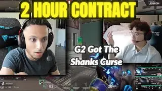 FNS Reacts To Shanks FAKE UPSET After His G2 Contract Ends In 24 hours