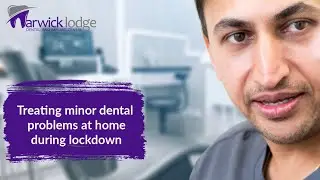 Treating minor dental problems at home