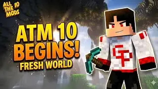 🔴 Minecraft ATM 10 | The Journey Begins &mdash; From Fresh Spawn to Legend